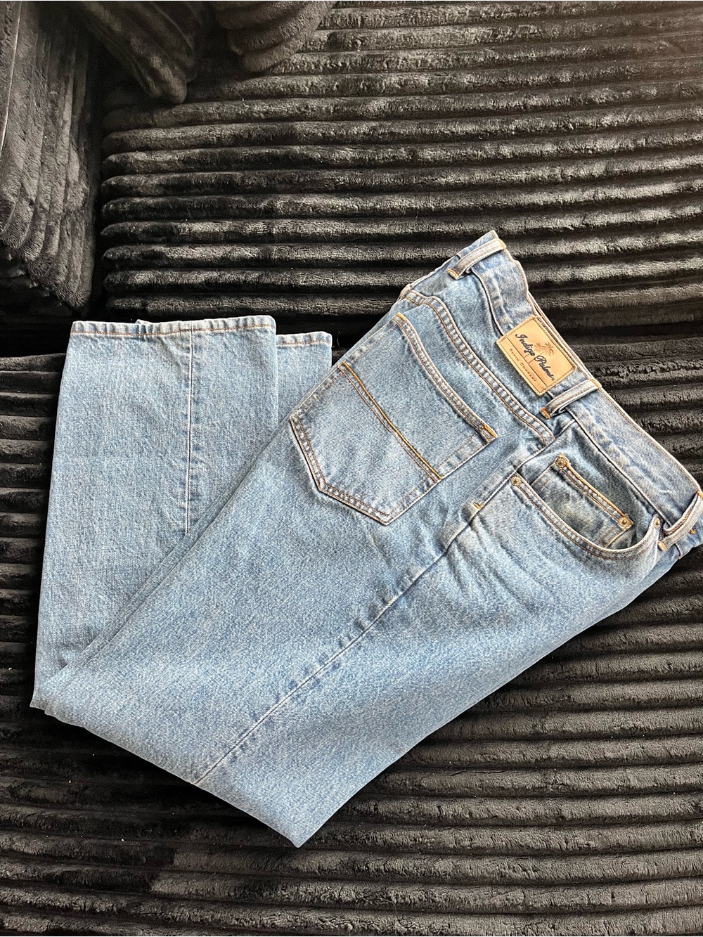 Indigo Palms by Tommy Bahama Light Blue Men's Classic Straight Jeans 32/30